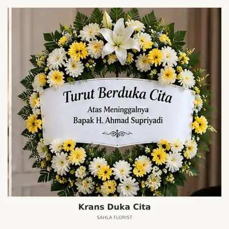 Krans Bunga Duka Langsa
